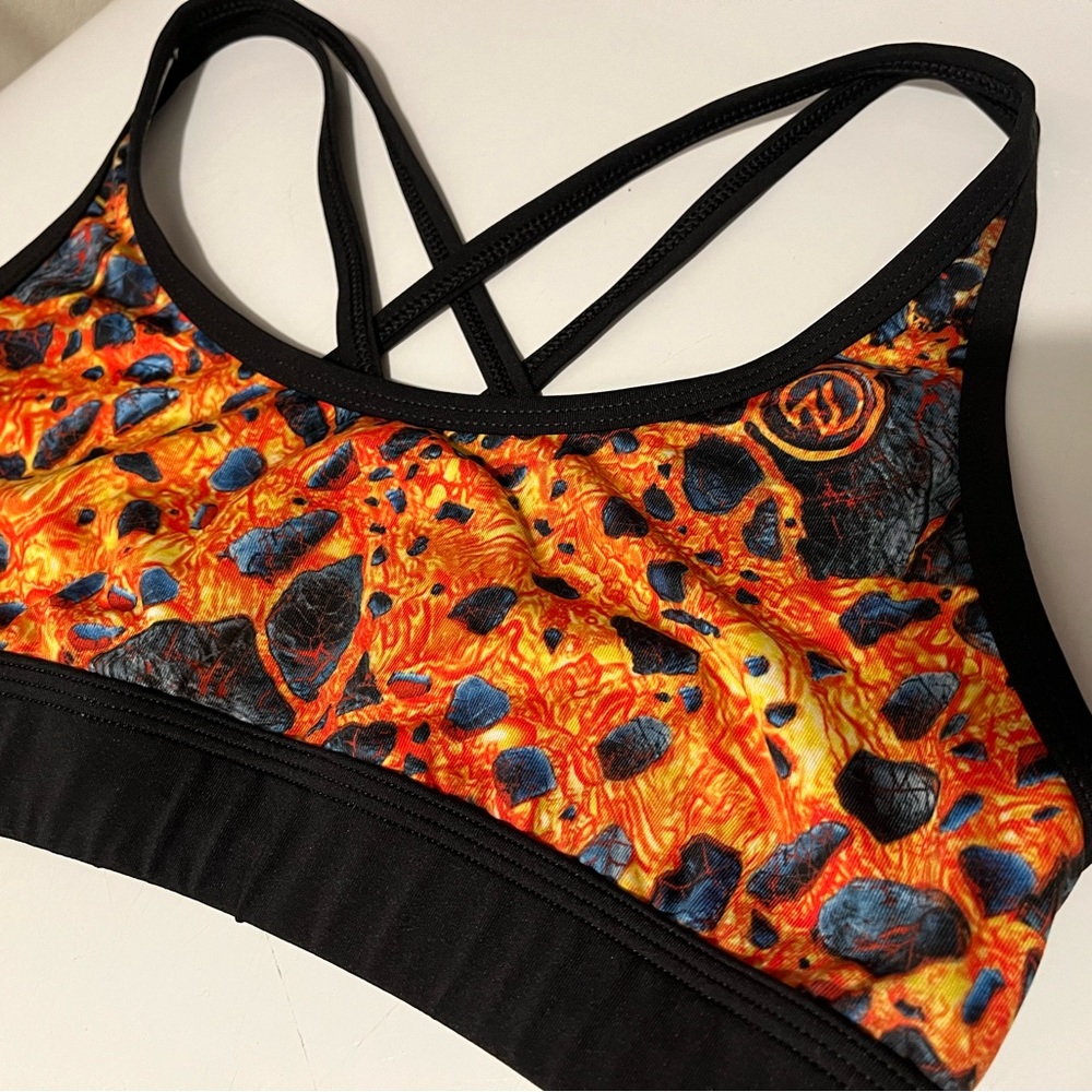 INKnBURN blast sports bra size small, barely worn, like new. EUC